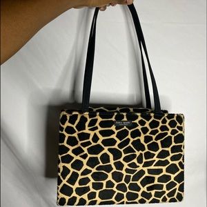 Kate Spade Giraffe Print Handbag